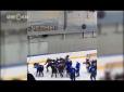 На Росії під час хокейного матчу побили арбітра (відео)