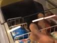 Втомився..: У Полтаві чоловік заснув у морозильнику супермаркета (відео)