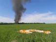 Цікаве видовище: Пілот збитого ЗСУ російського літака зняв відео, як катапультувався
