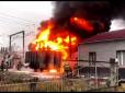 Карма: У російському Нижньому Новгороді потужна пожежа на електропідстанції (відео)