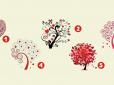 Рішучі чи емоційні? Оберіть дерево на картинці - і дізнайтеся, які ви в житті. Жіночий психологічний тест