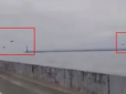 Перші години вторгнення: У мережі опублікували невідоме раніше відео збиття вертольотів РФ над Київським морем