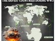 Якщо почнеться Третя світова війна: У мережу виклали карту найбезпечніших країн світу