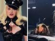 Ось чому її люблять: Мадонна впала зі стільця просто під час свого концерту й блискуче вийшла з ситуації (відео)