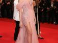 Перед цим потрапила в аварію та розбила ніс: Оля Полякова у ніжному образі позувала на червоній доріжці у Каннах (фото)