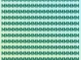 Лише 1% людей можуть знайти зайву букву серед М за 11 секунд - чи зможеш ти?