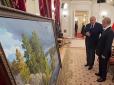Підлабузництво 80-го рівня: Лукашенко подарував Путіну картину з краєвидами Валааму, де жив 