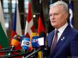 Росія отримає по зубах: Президент Литви підтримує запровадження загального військового обов’язку