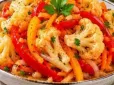 Смакота! Цвітна капуста з перцем по-румунськи - яскрава та ароматна закуска на зиму